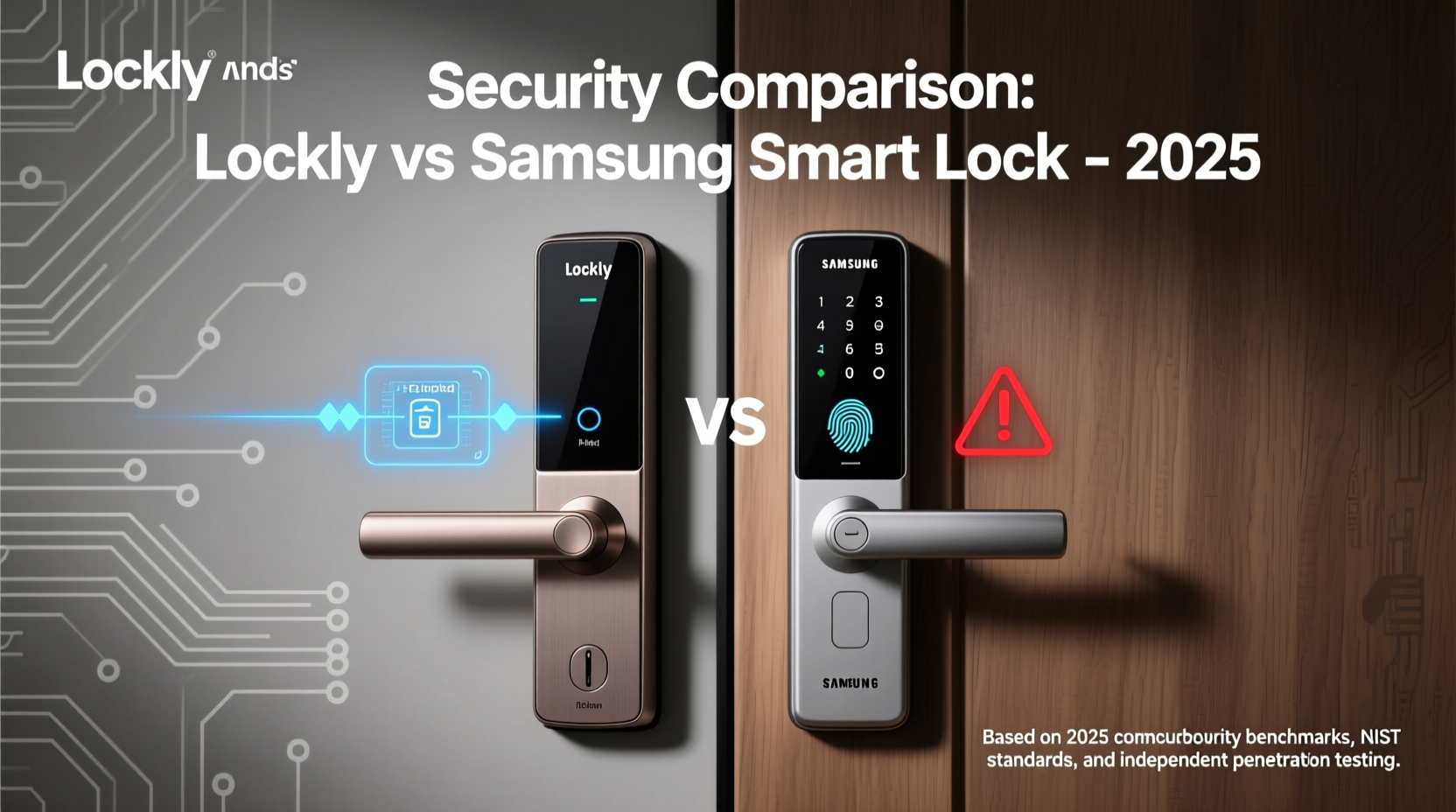 lockly vs samsung smart lock which brand is actually more secure in 2025