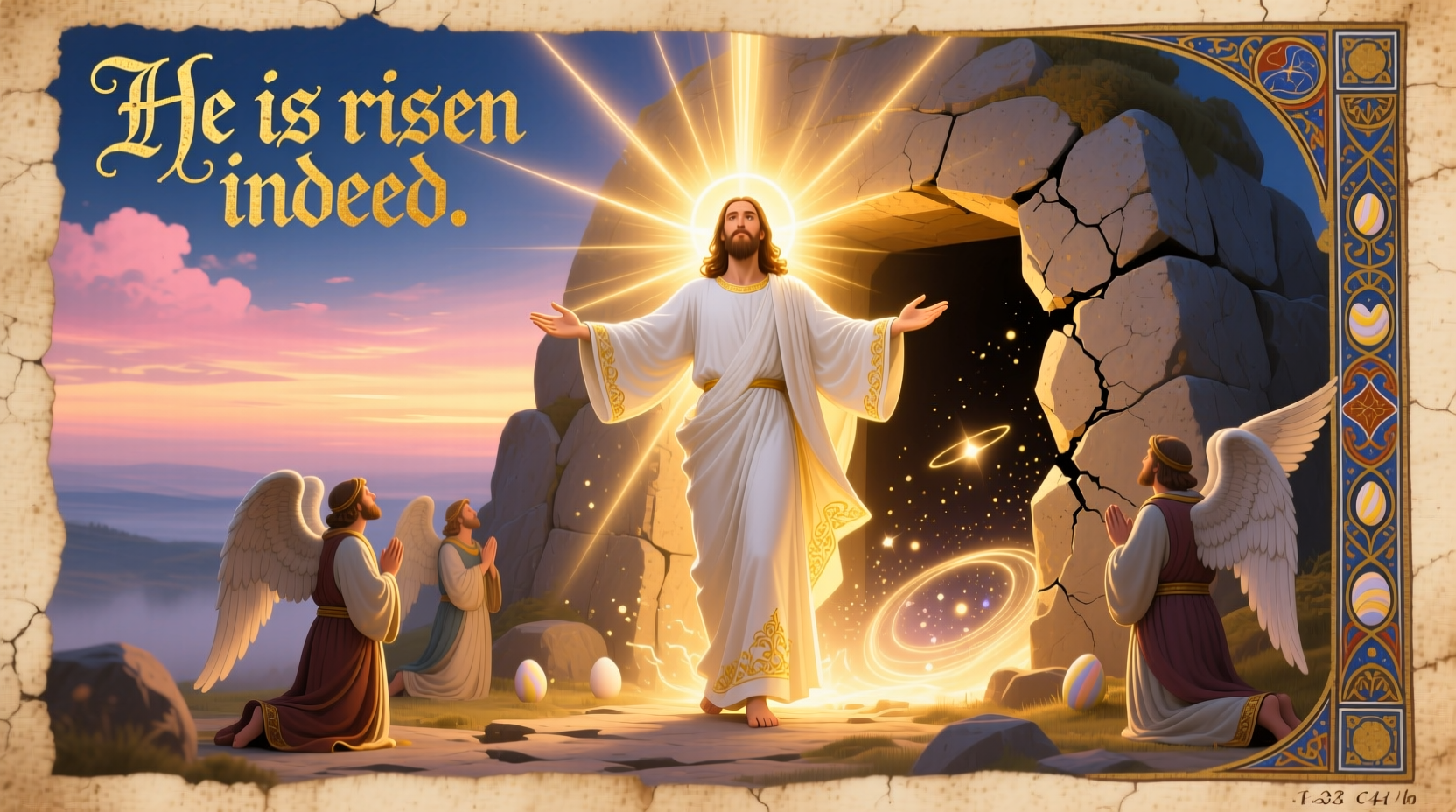 a scripture for easter