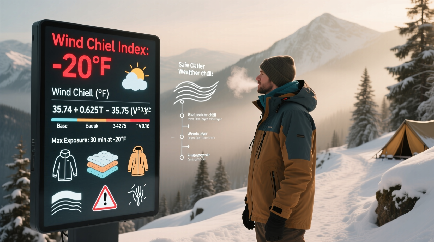 how to accurately calculate wind chill and stay safe in cold weather