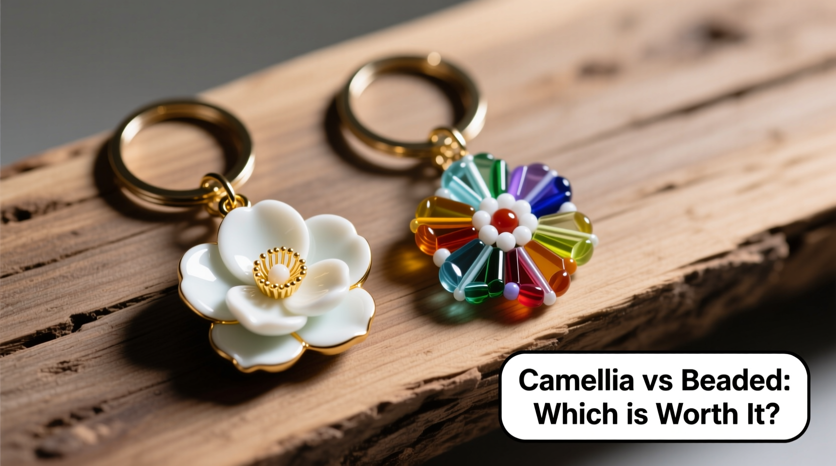 camellia keychains vs beaded keychains which one is trending right now and which is worth the money