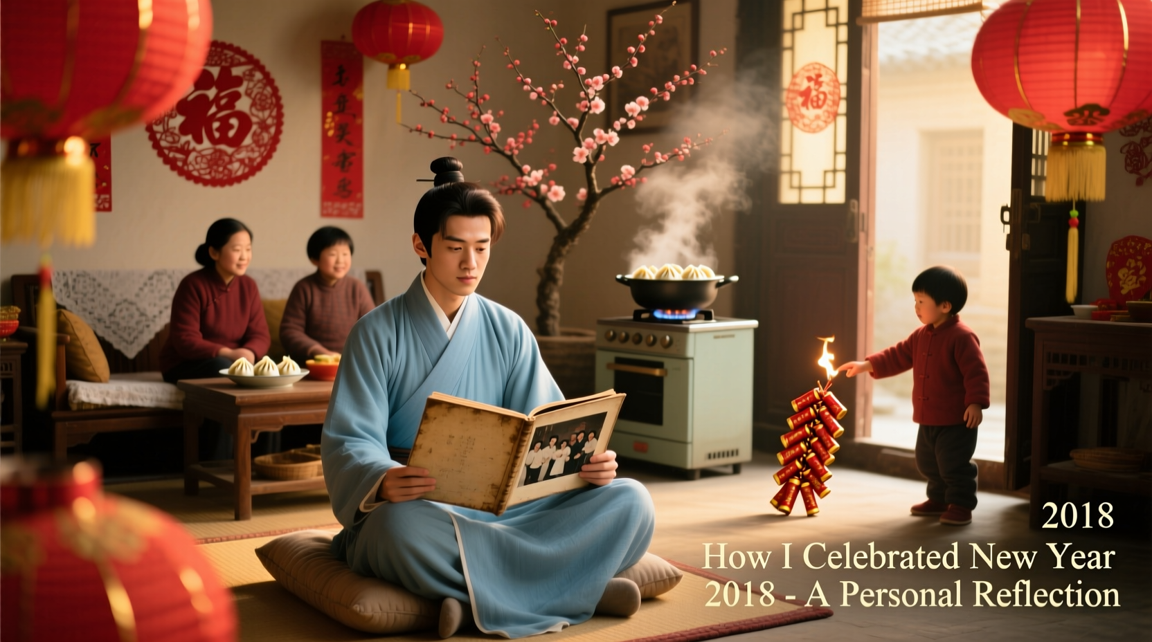 how did you celebrate new year 2018