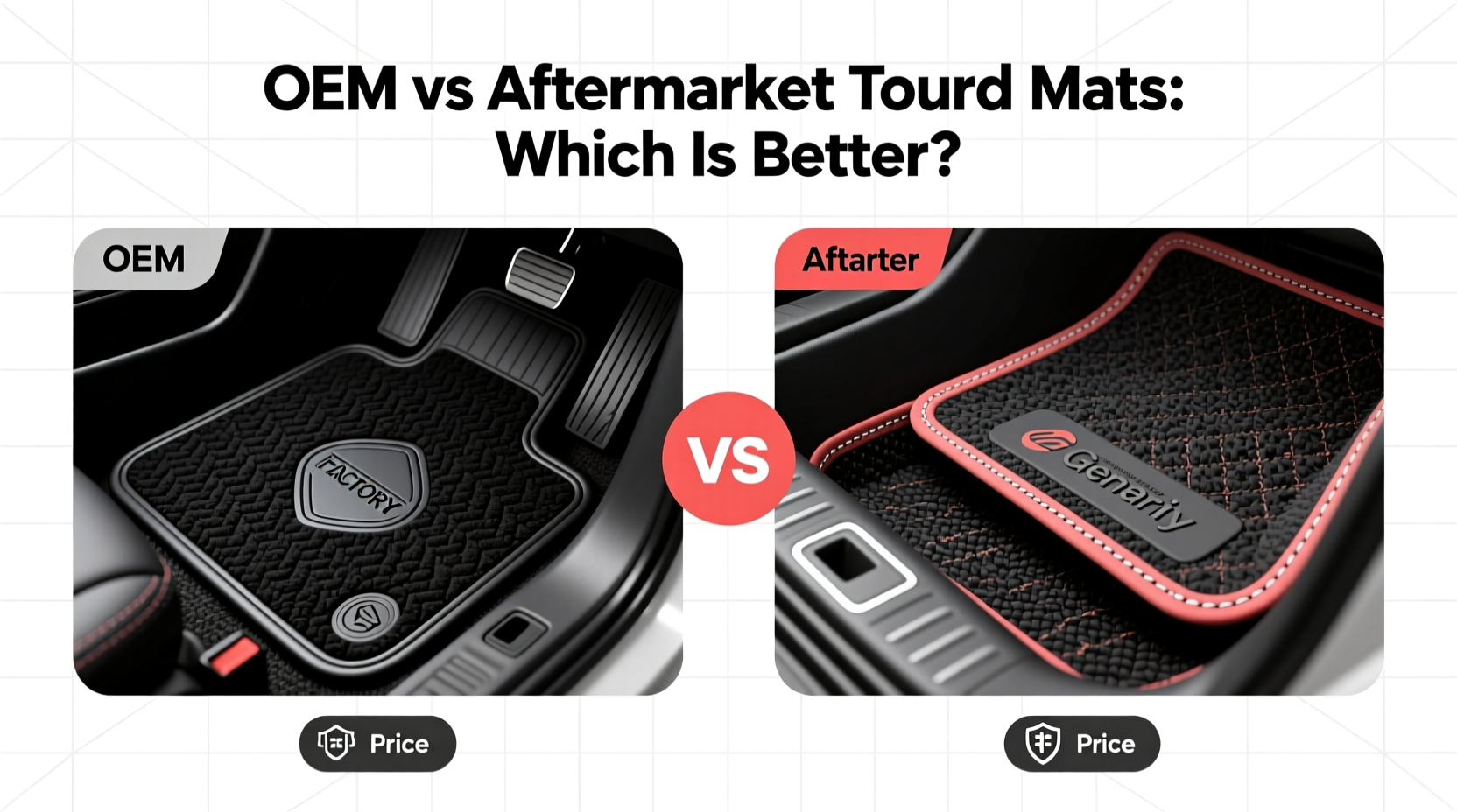 oem vs aftermarket touran mats