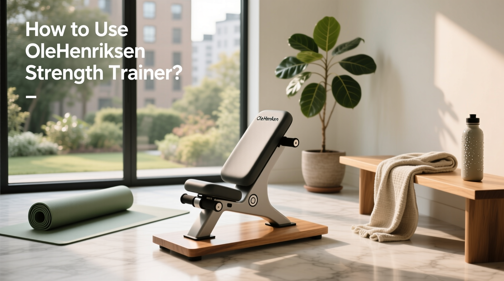 how to use olehenriksen strength trainer