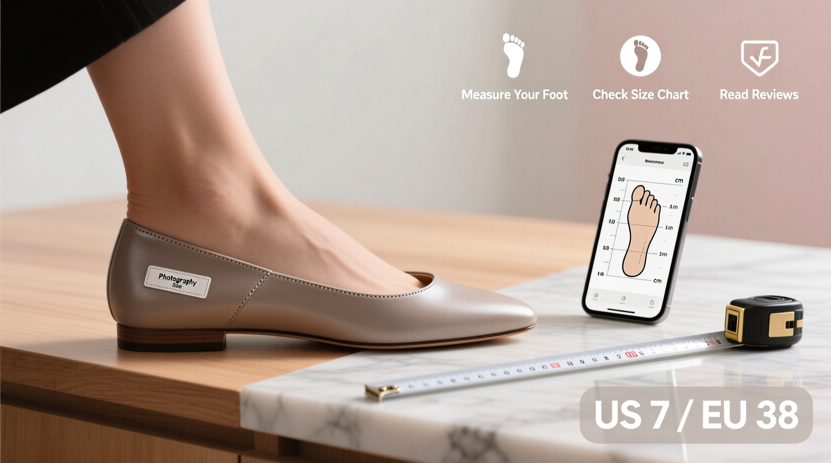 expert tips for choosing the right size flat shoes online without trying them on