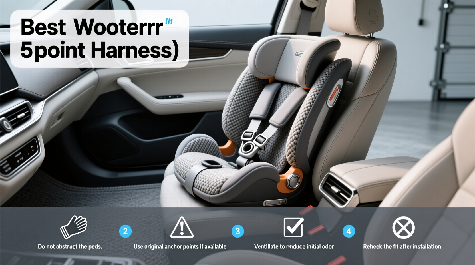 How to Choose Best Car Seat Booster 5-Point Harness