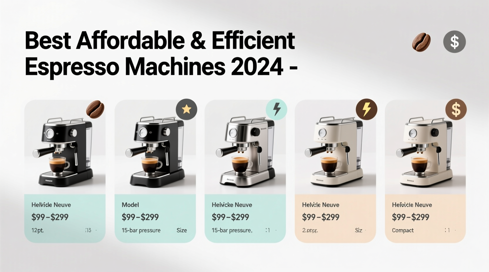 affordable and efficient options for the best espresso machine list