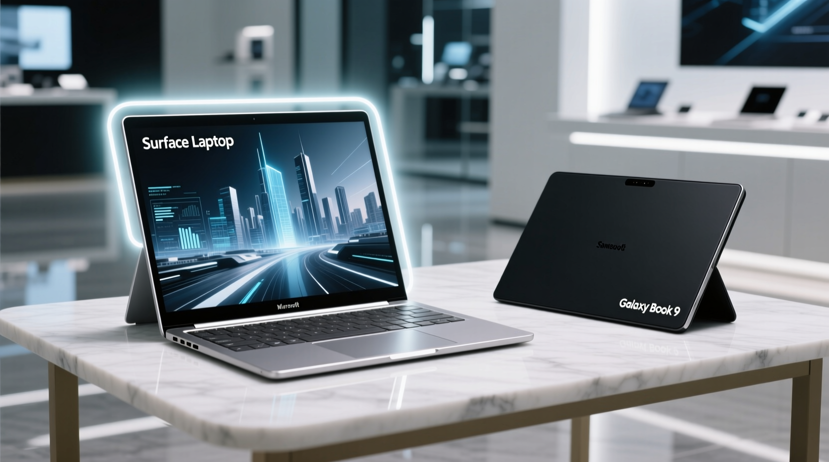 surface laptop vs samsung notebook 9 is the hype around surface real