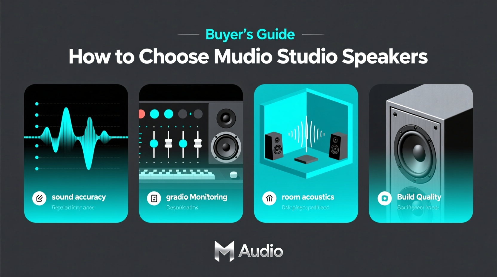 m audio studio speakers