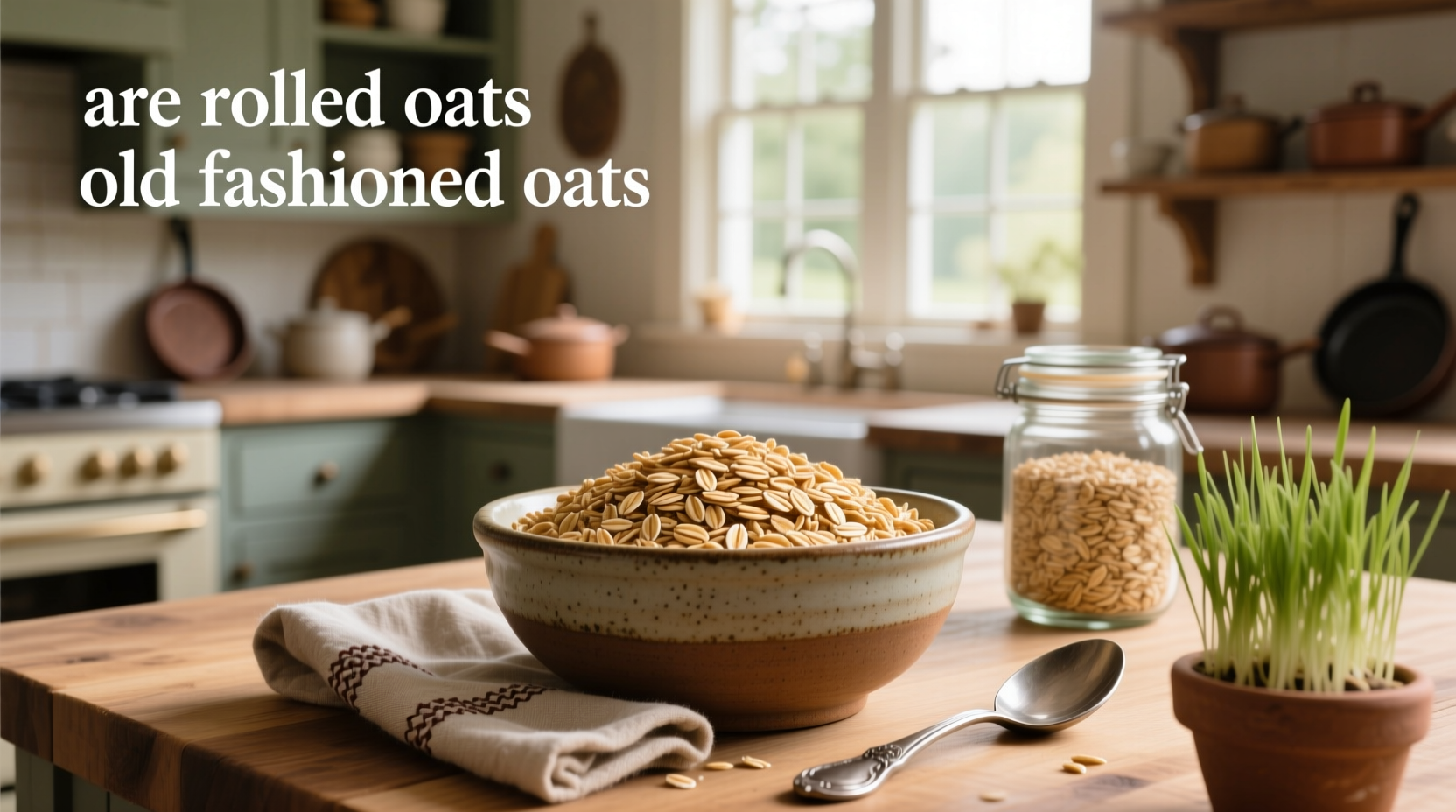 are rolled oats old fashioned oats 
