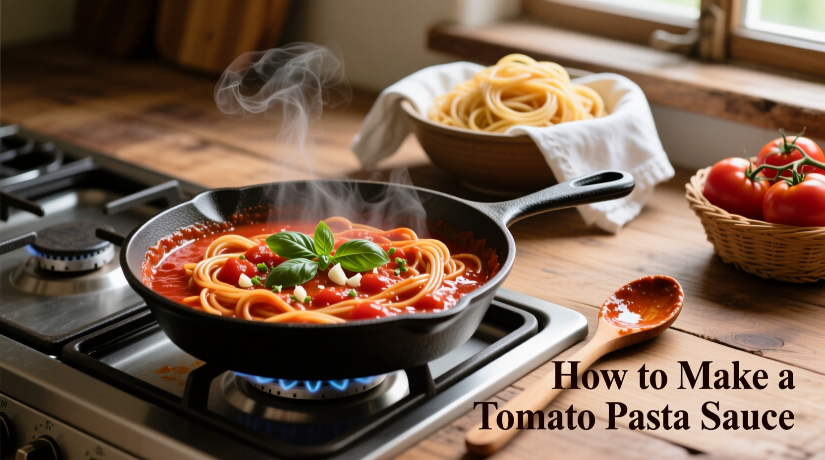 Perfect Homemade Tomato Pasta Sauce Recipe in 30 Minutes
