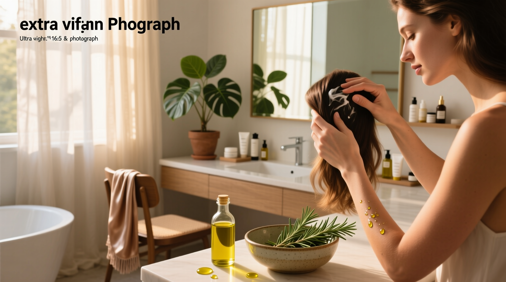 can i put olive oil in my hair 