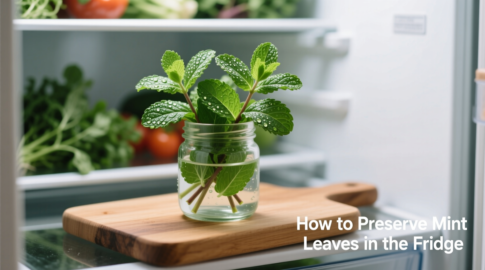 How to Preserve Mint Leaves in the Fridge