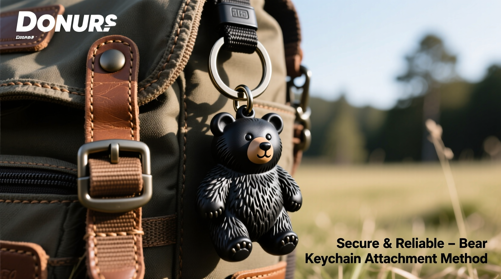the best methods to easily attach a bear keychain to your camera bag securely