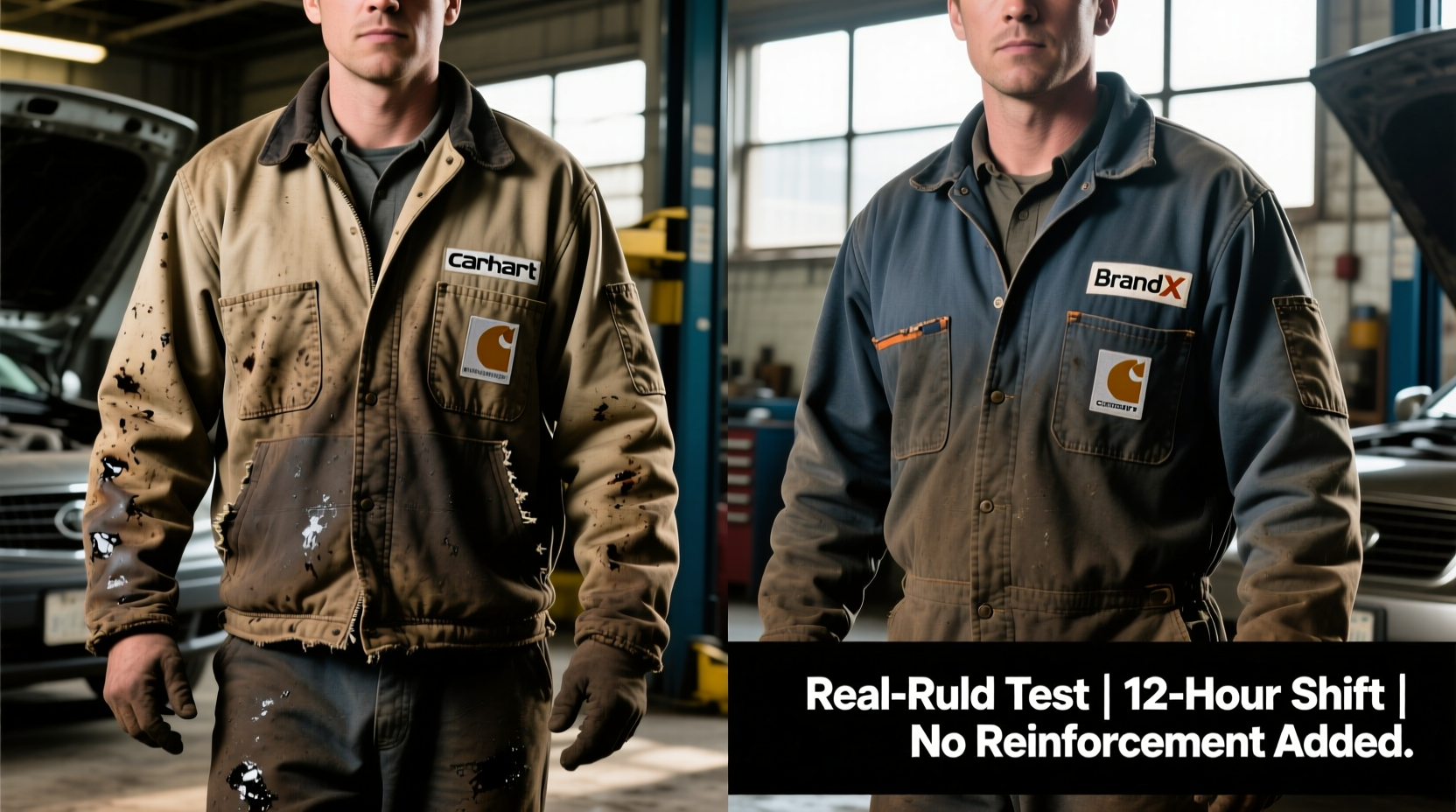 carhartt vs brandx mechanic durability