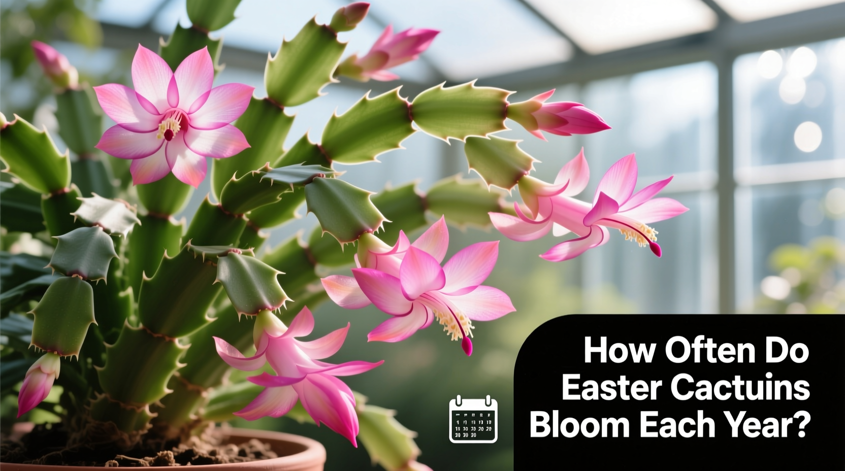 how often do easter cactus bloom