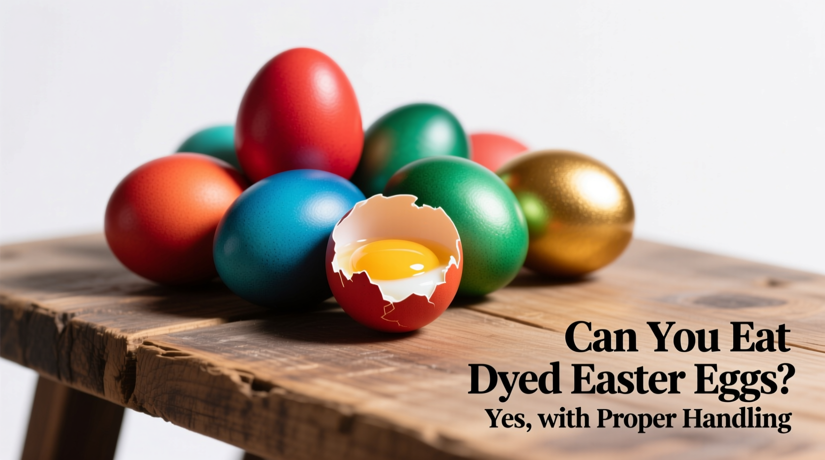 can u eat dyed easter eggs