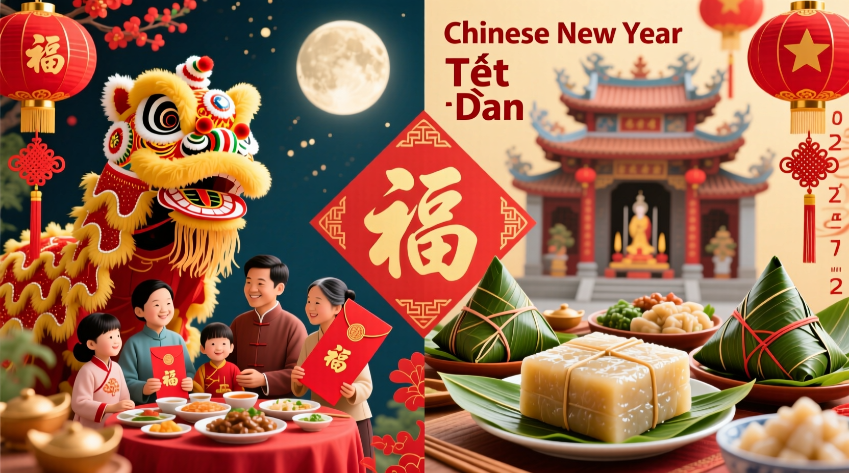 is chinese new year and vietnamese new year the same