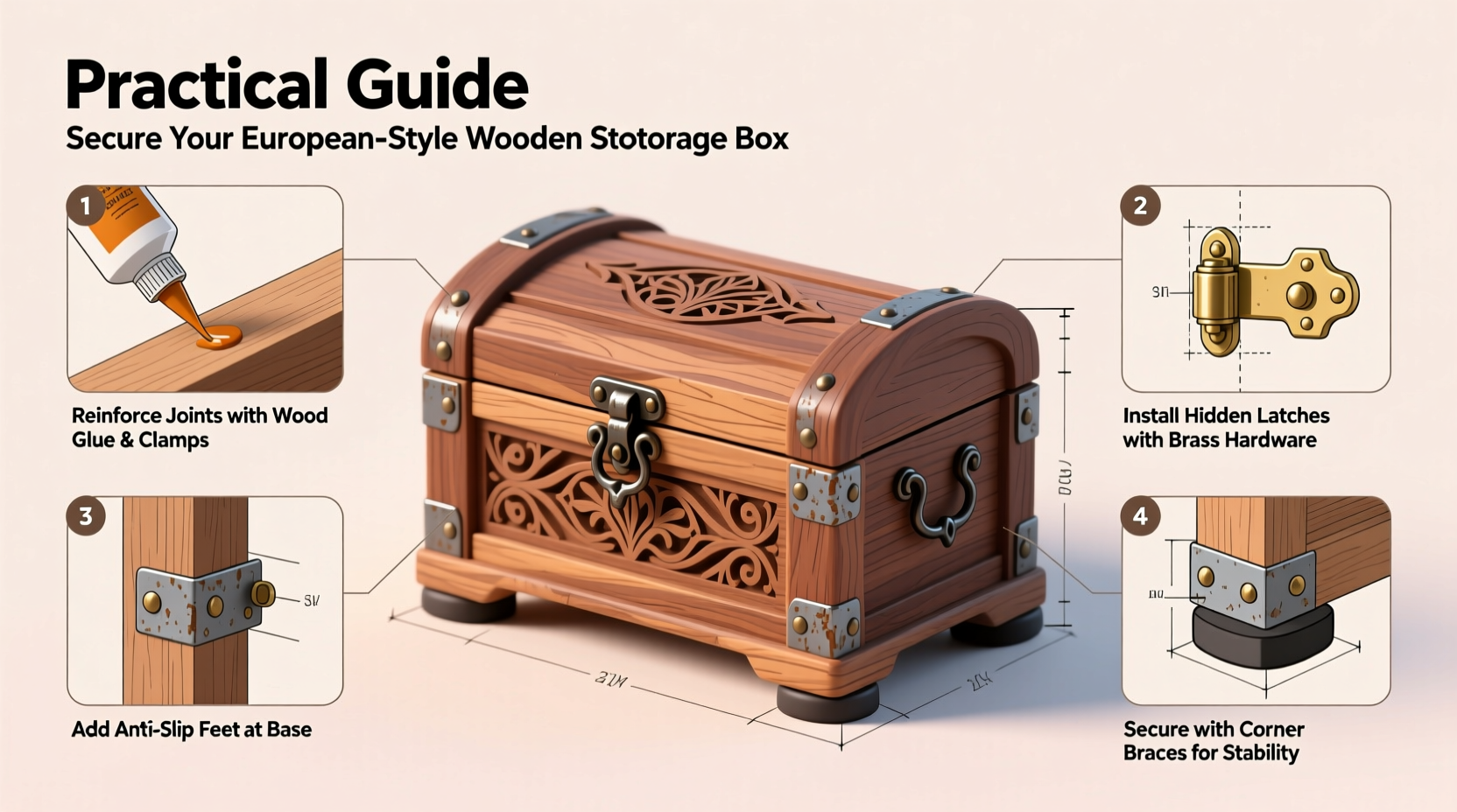 effective methods to secure your european style wooden storage box a practical guide