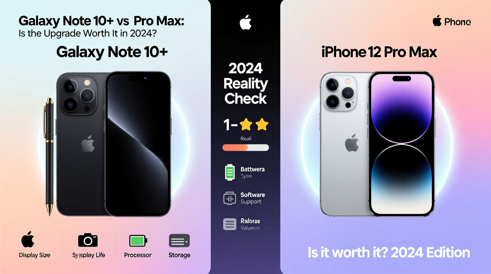 galaxy note 10 plus vs iphone 12 pro max is the upgrade worth it in current year