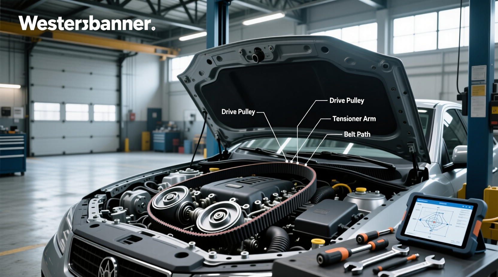 How to Find a Power Steering Belt Diagram and Replace It Safely