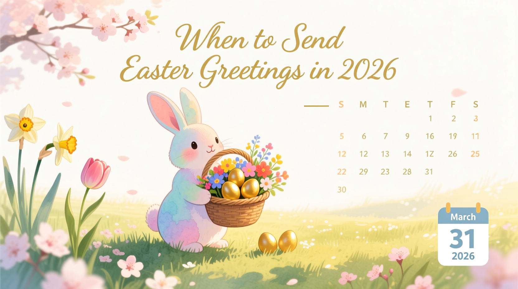 when to send easter greetings