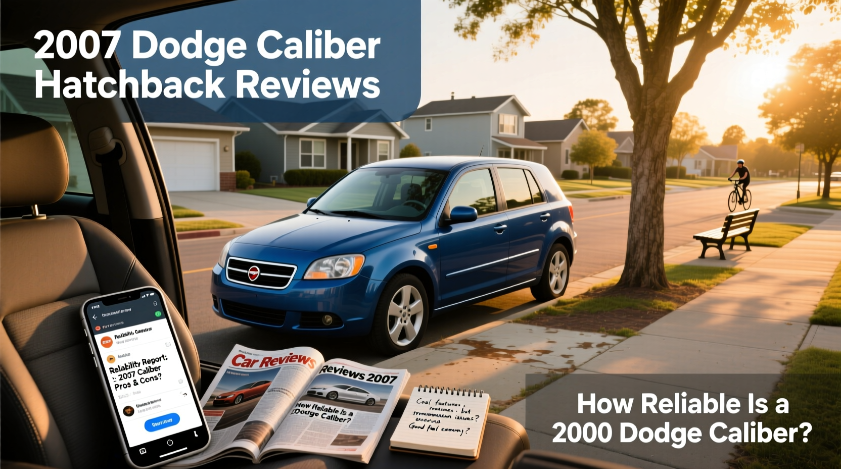 2007 Dodge Caliber hatchback side view