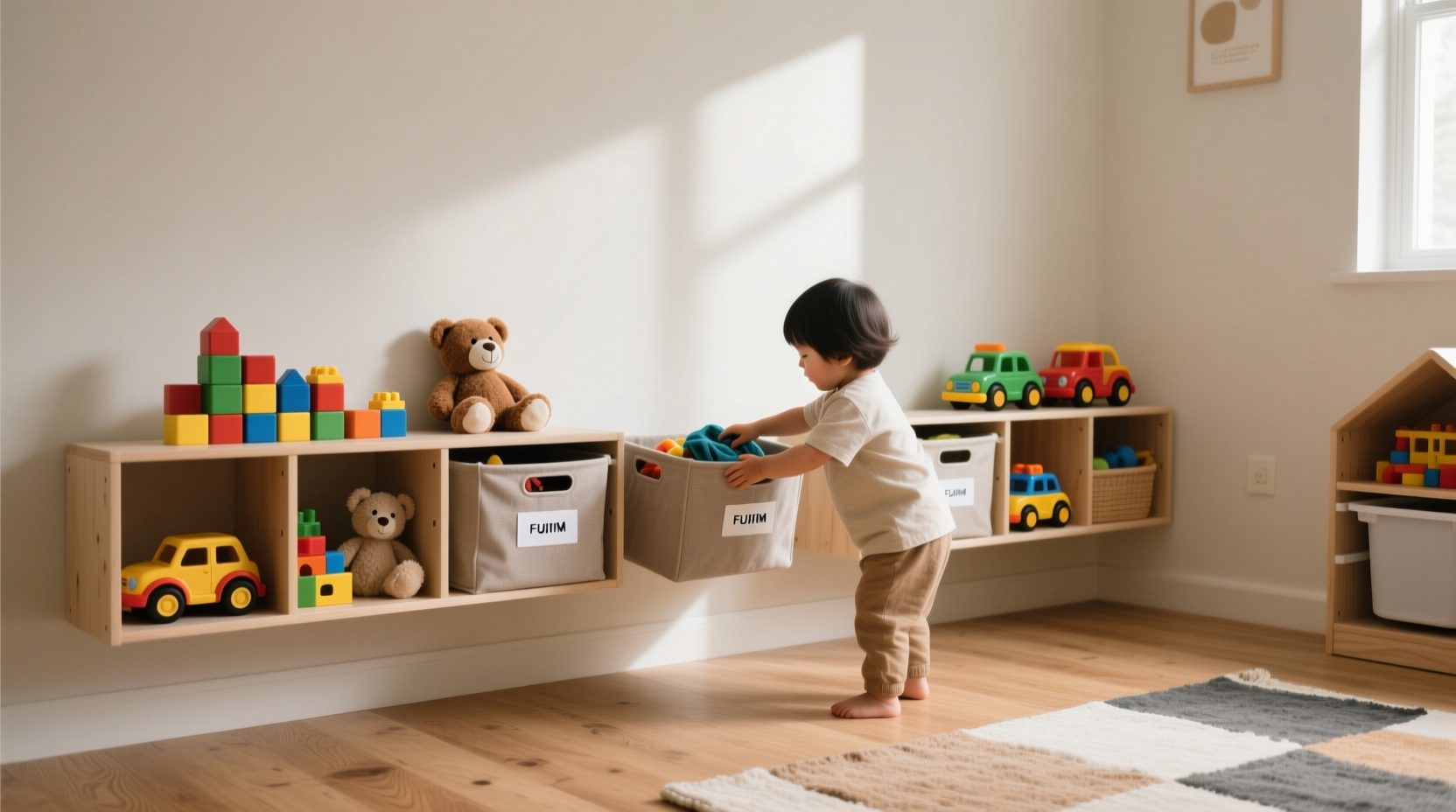 how to declutter and organize toys