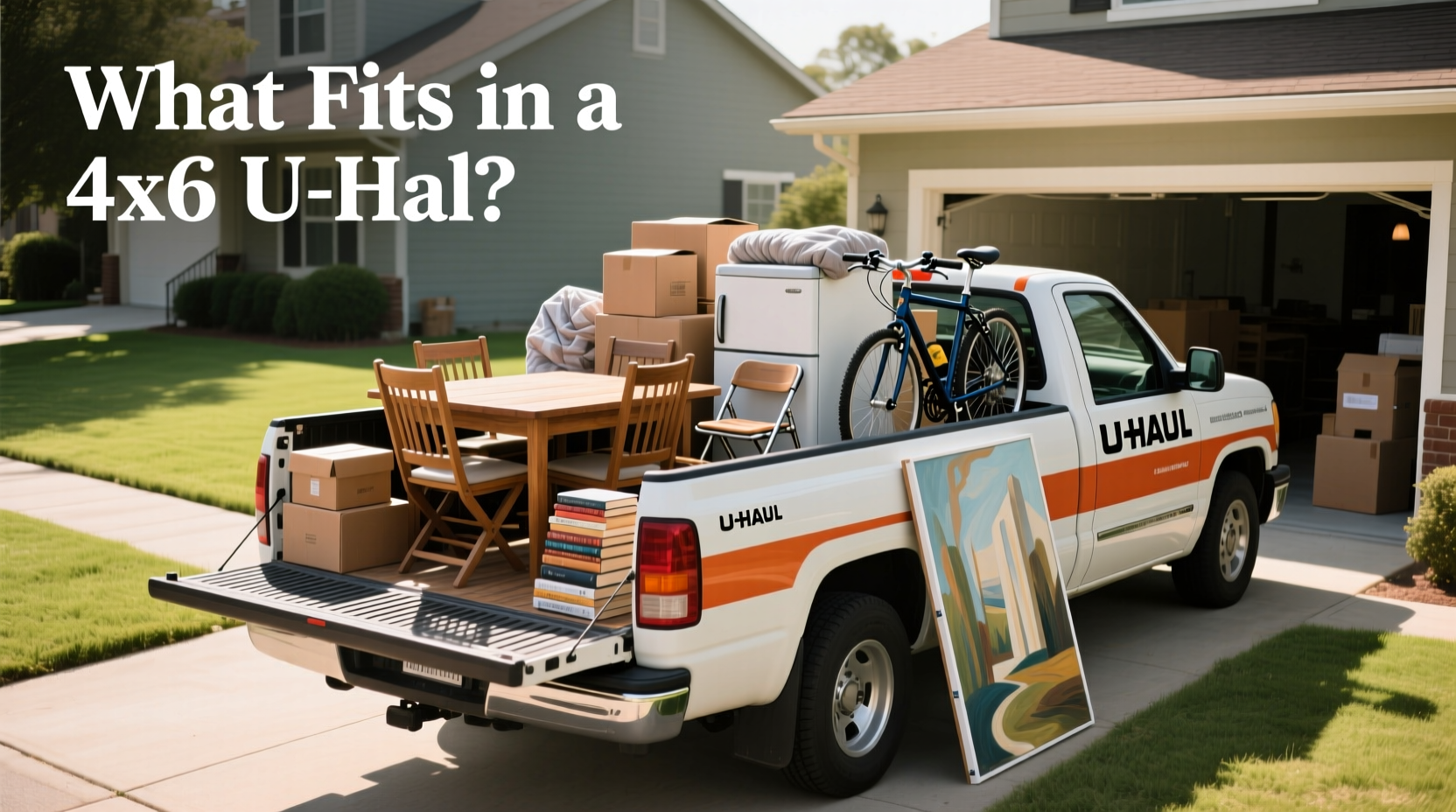 4x8 U-Haul Trailer Guide: What You Can Fit Inside