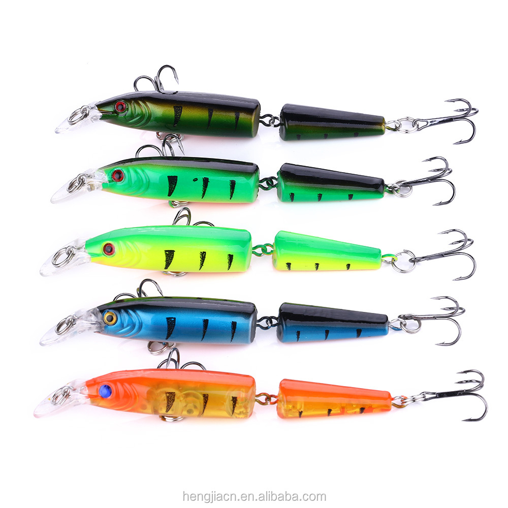 mojoミノー　F2.4g Multi Section Fishing Lure - 2 Segments for Bass Fishing