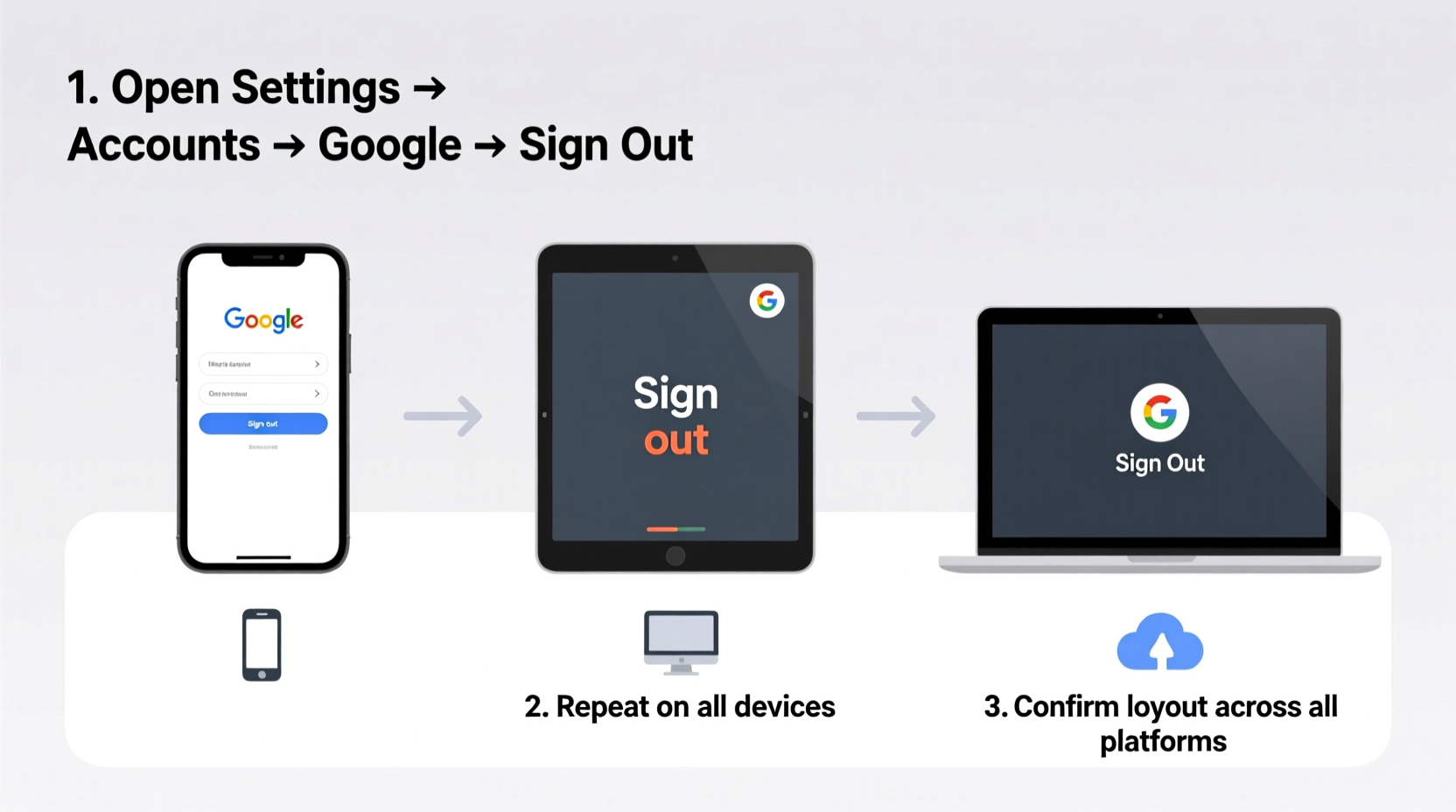 the complete guide to logging out of your google account on all devices