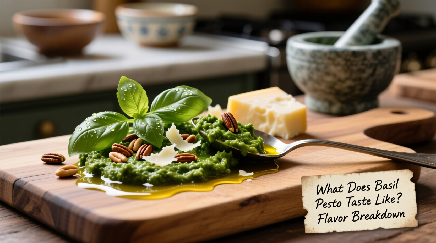 What Does Basil Pesto Taste Like? Flavor Breakdown