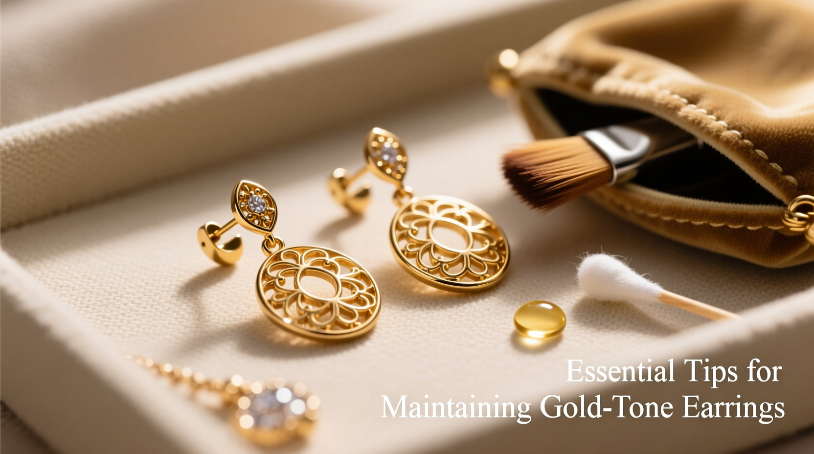 essential tips for maintaining and caring for gold tone earrings