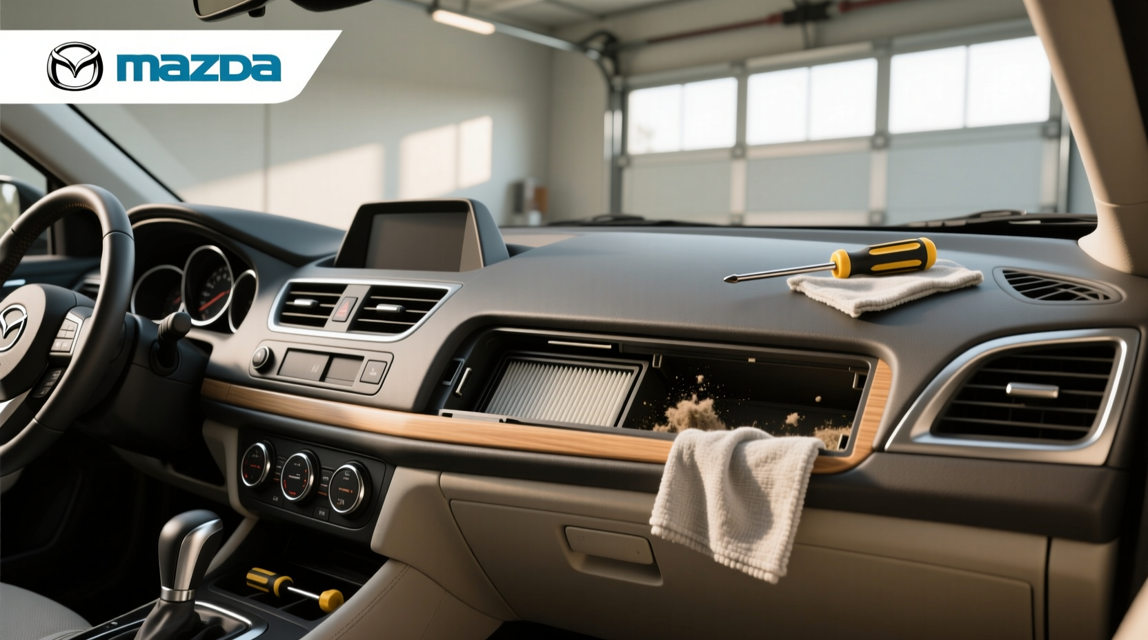 How to Access Mazda 3 Cabin Air Filter: 2012 Model Guide