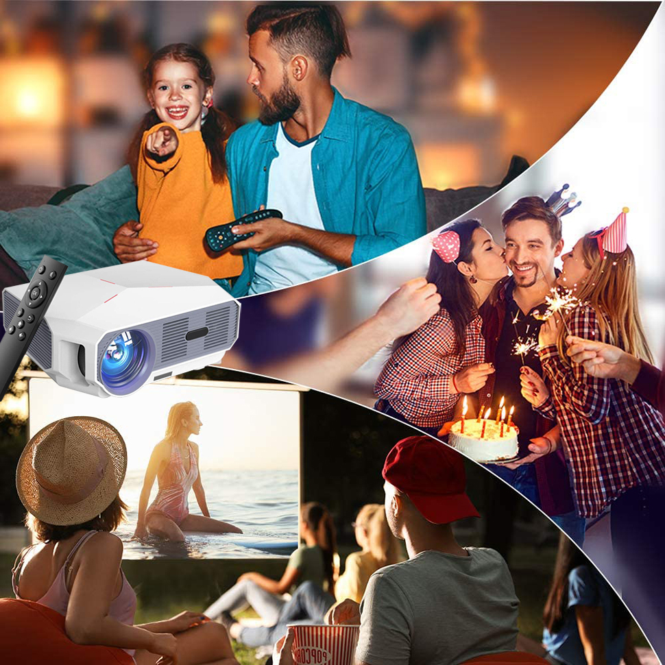 Big screen 3D hologram projector 4K for your home cinema