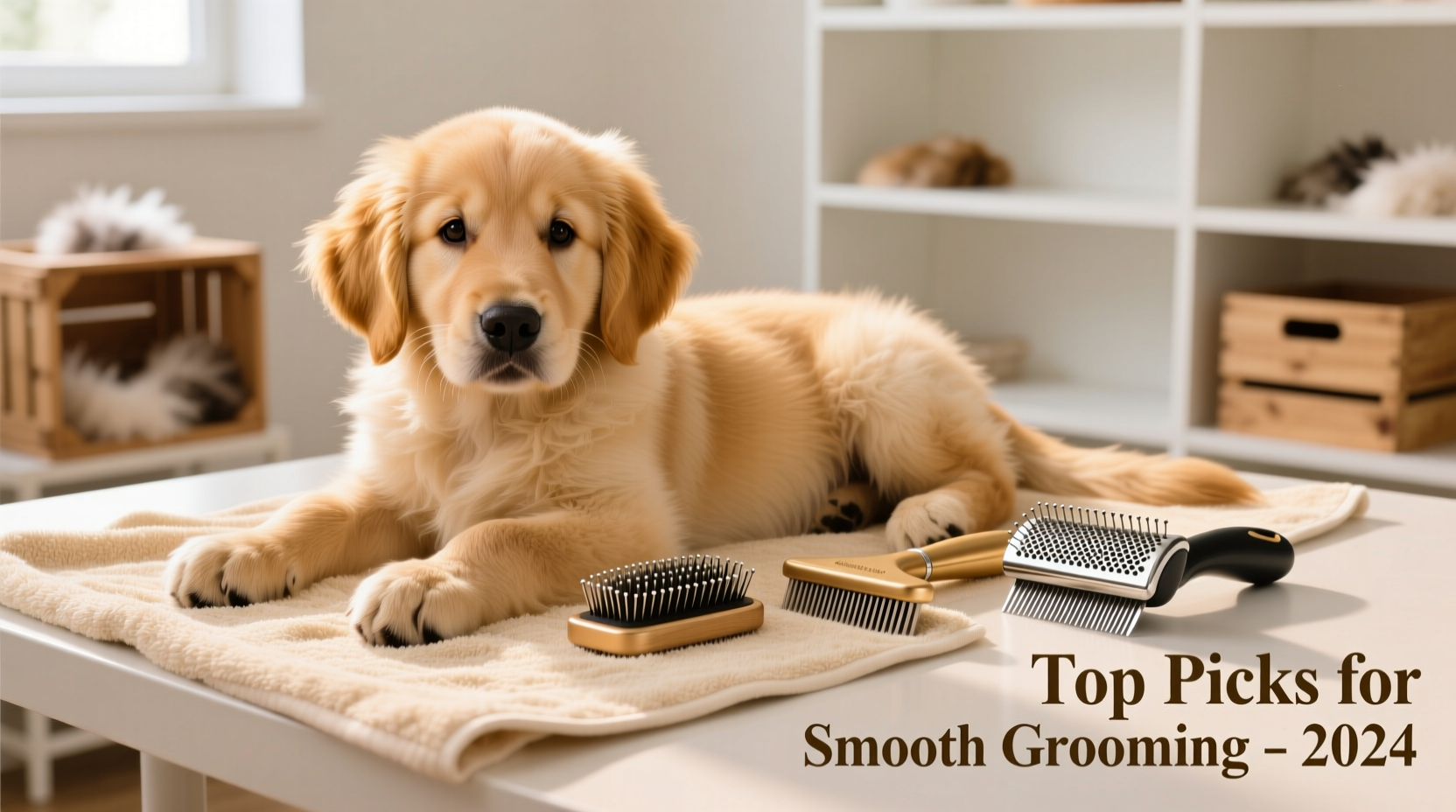 best brush for golden retriever puppy top picks for smooth grooming