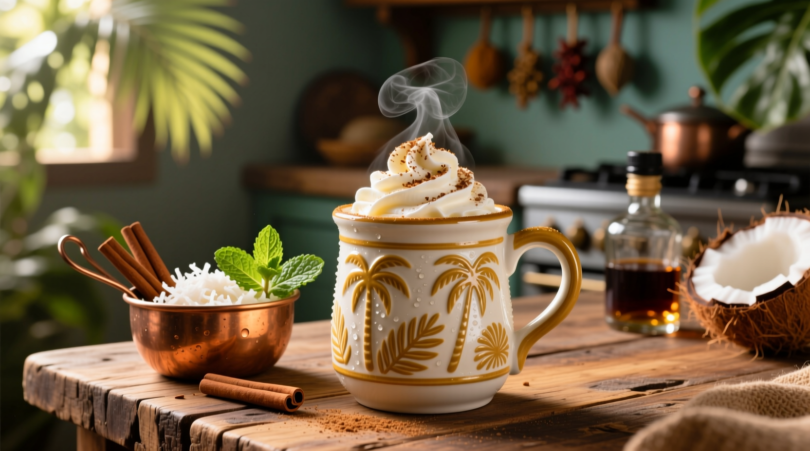 coquito spiced coconut drink recipe