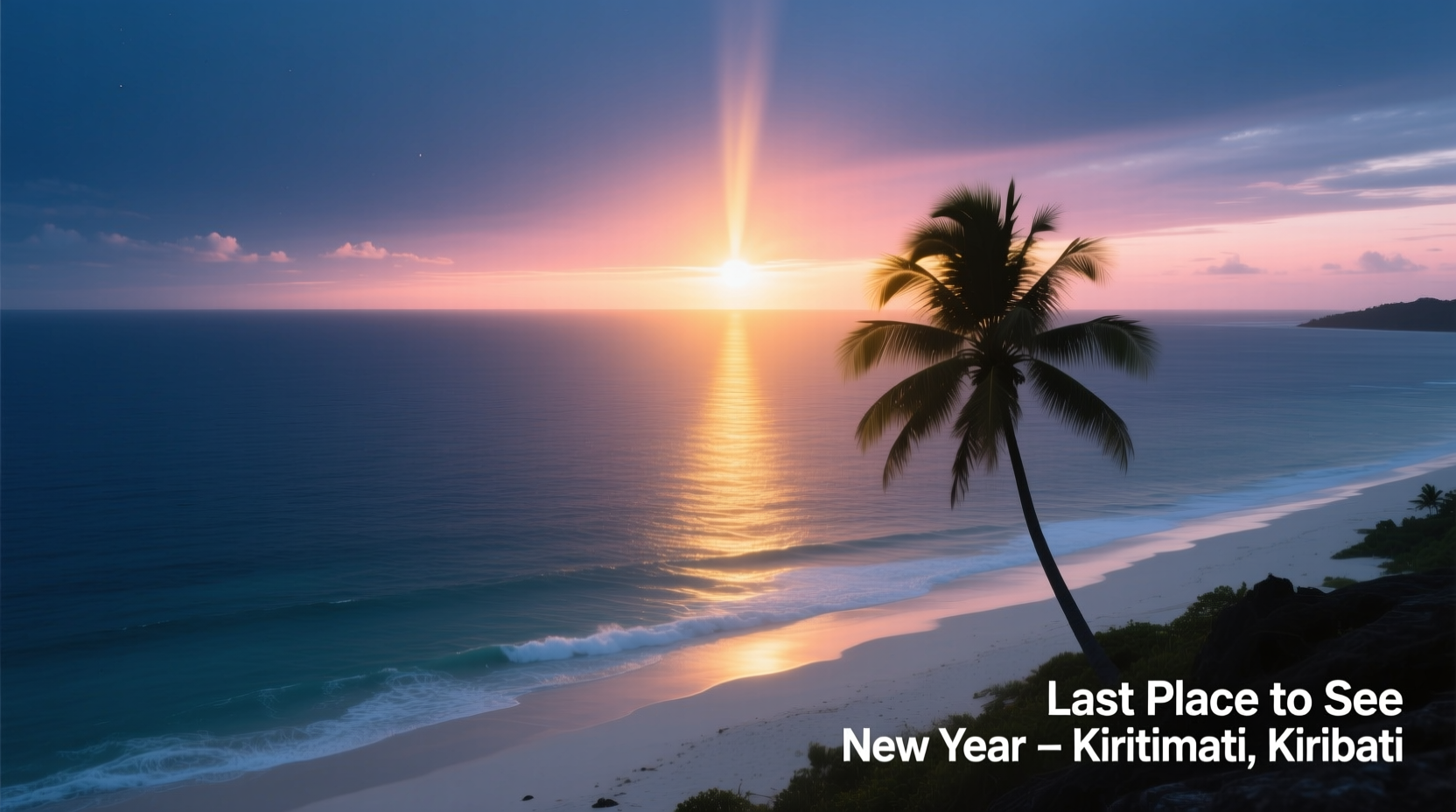 where is the last place to see new year