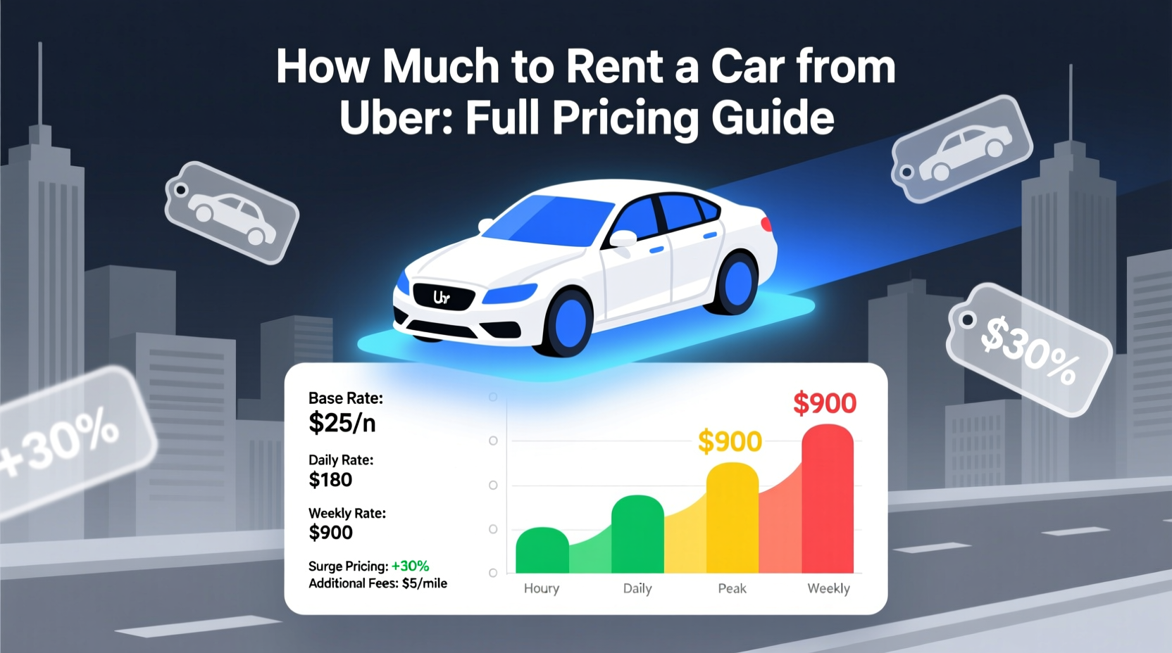 how much to rent a car from uber