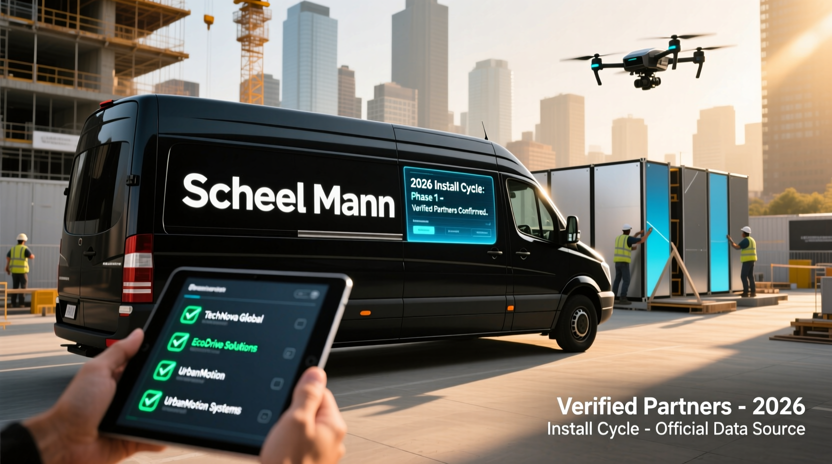 scheel mann van install 2026