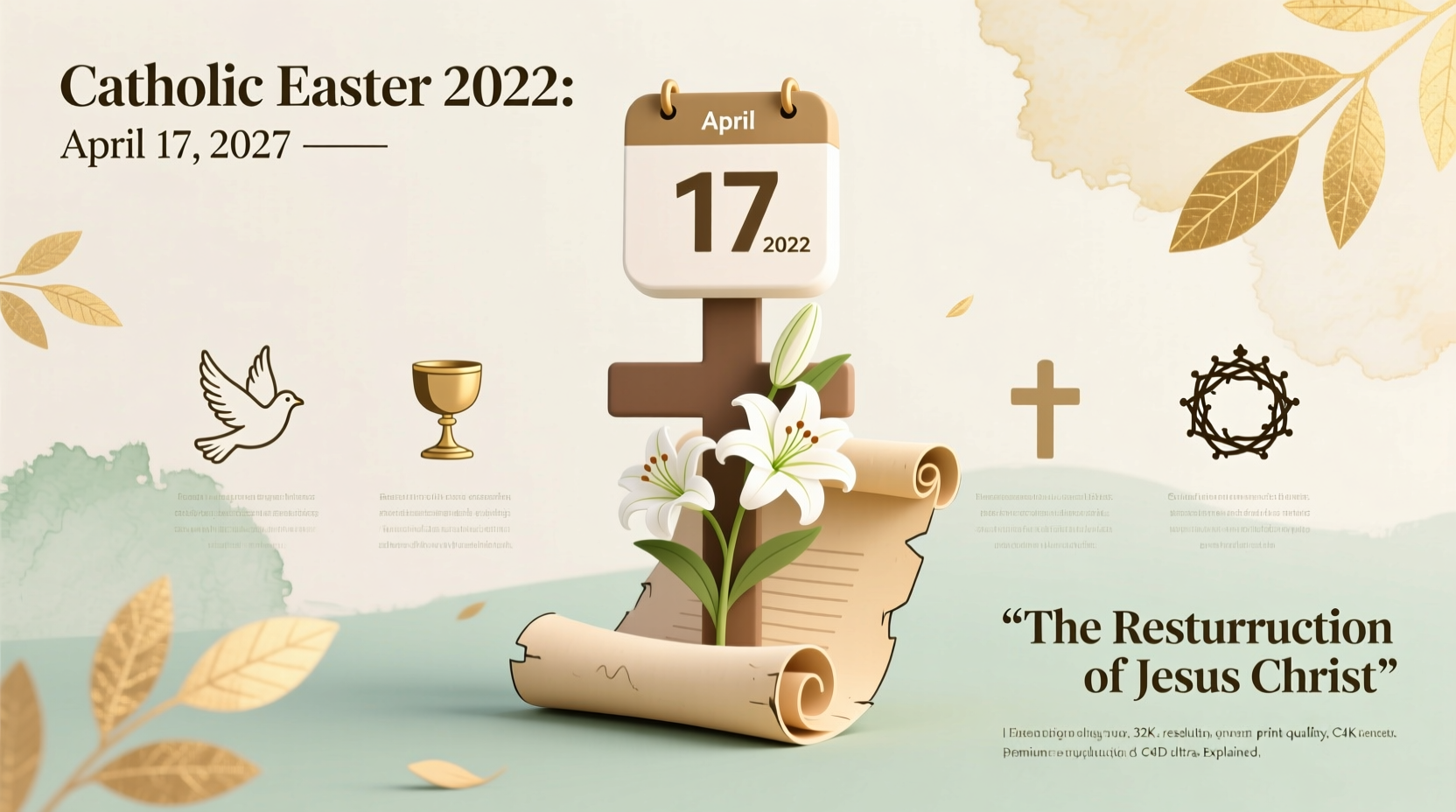 when is catholic easter 2022