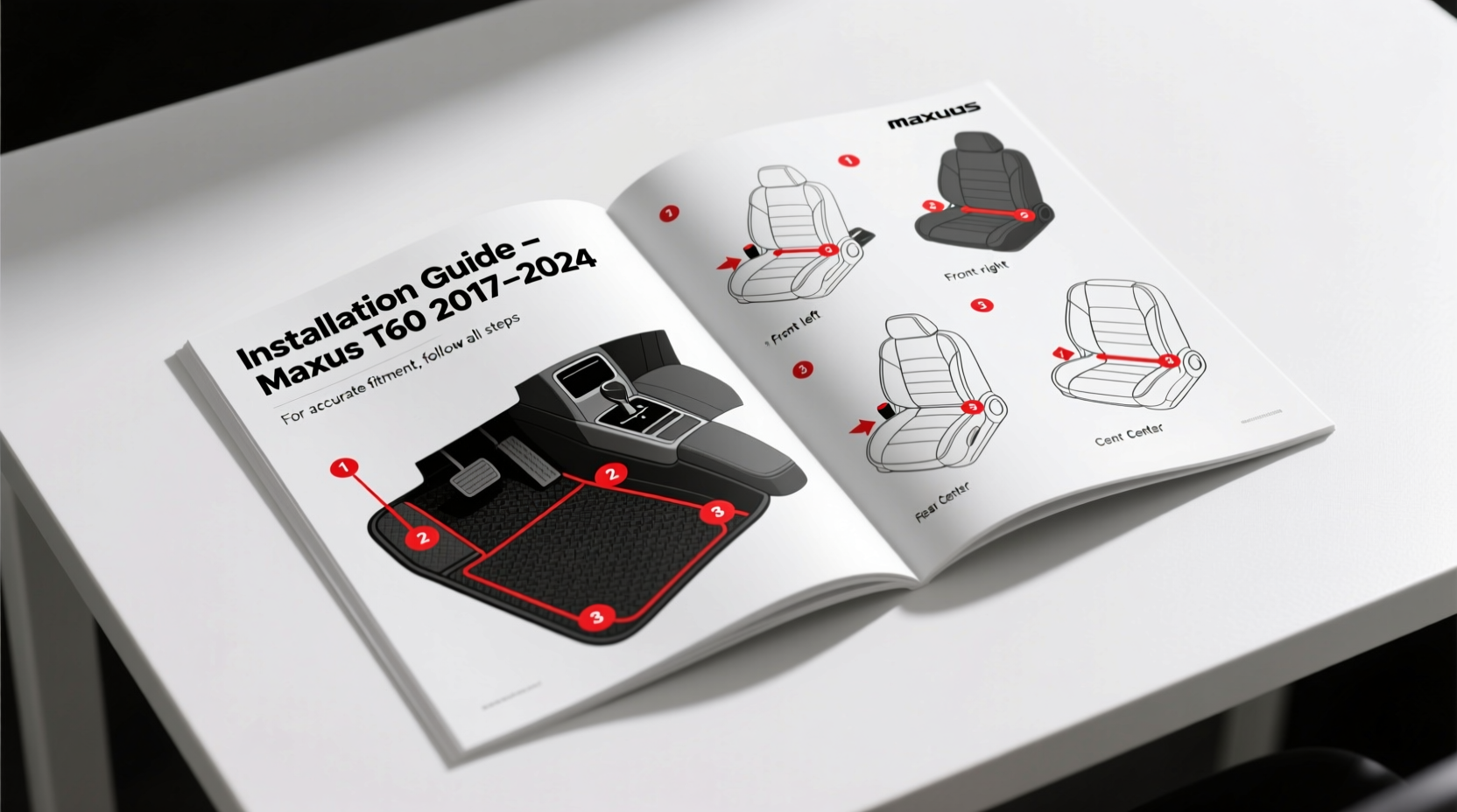 maxus t60 mat installation guide