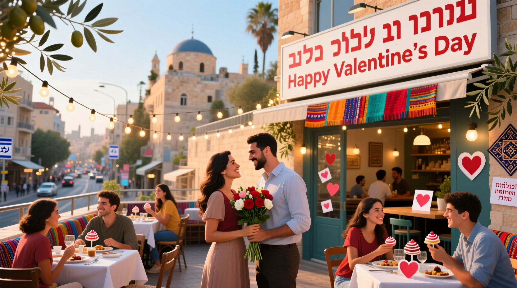 do israelis celebrate valentines day