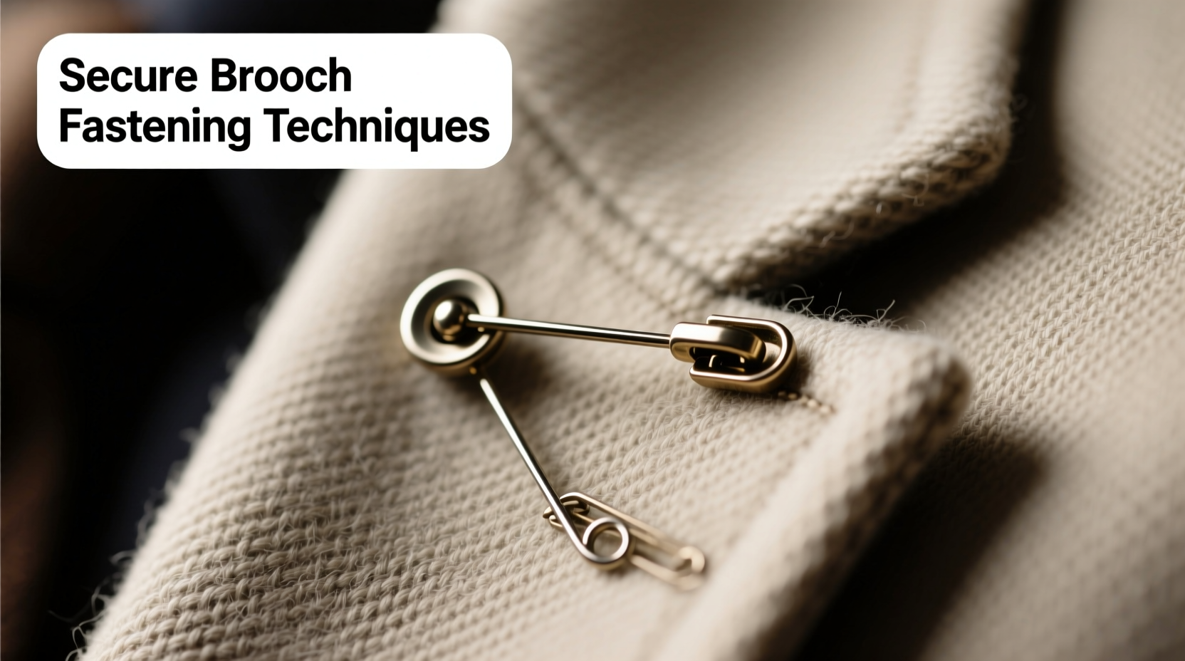effective techniques to secure a brooch firmly and prevent it from falling off