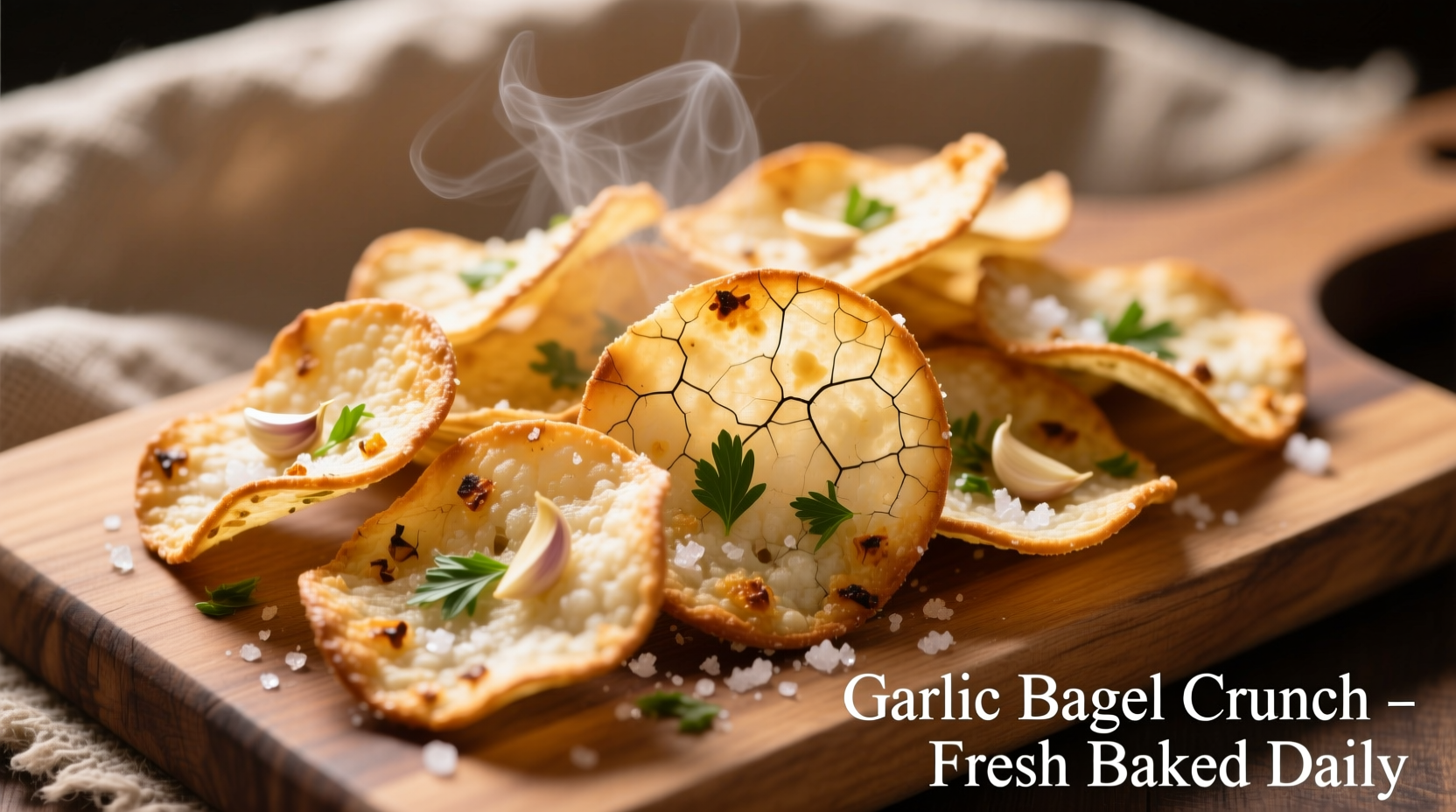 Garlic Bagel Chips: Crispy Snack Perfection Made Simple