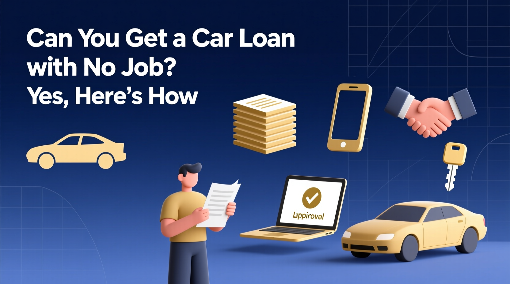 can i get a car loan with no job