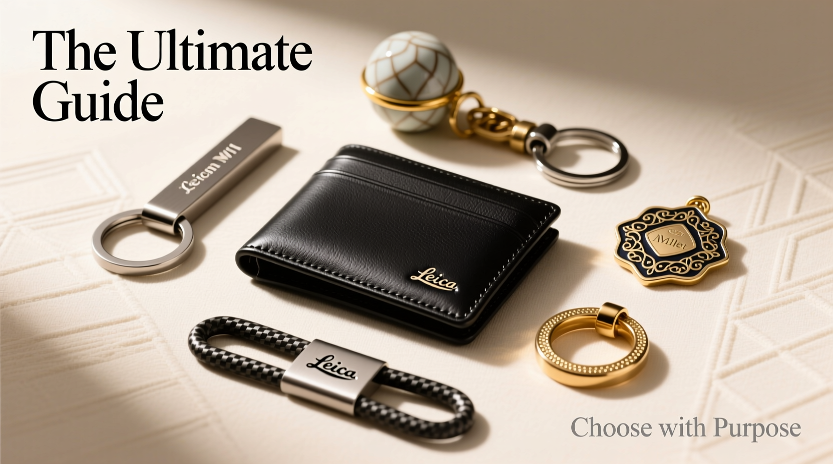 the ultimate guide to choosing the perfect luxury keychain for your wallet