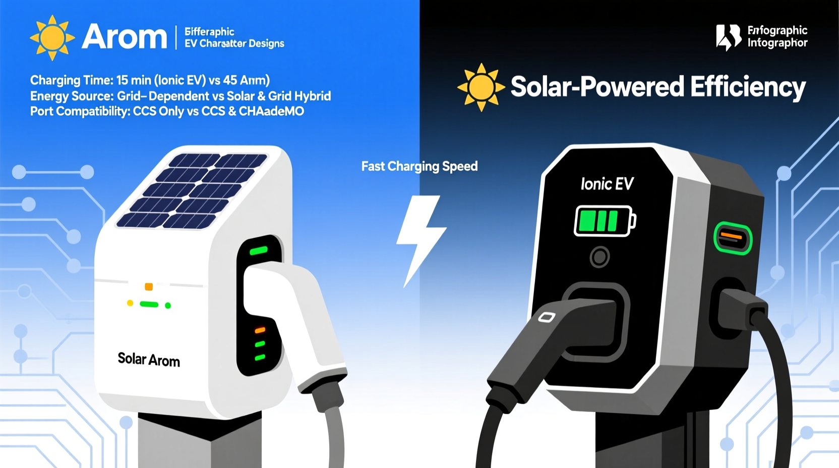 solar arom vs ionic ev comparison