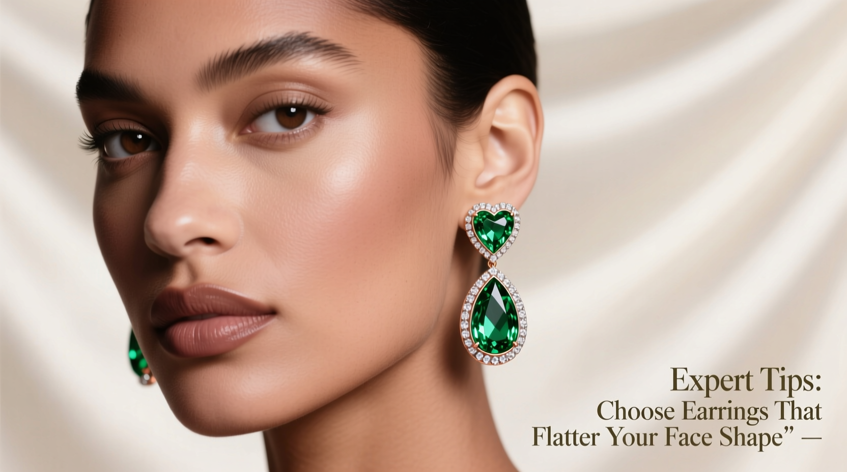 expert tips for selecting green crystal earrings that flatter your unique face shape