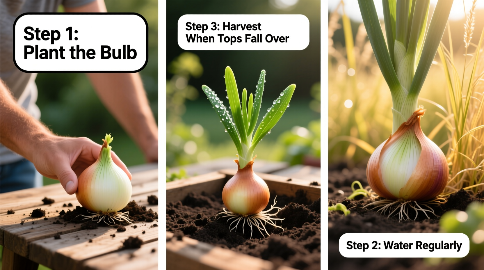 How to Grow Onions from Bulbs: Complete Step-by-Step Guide