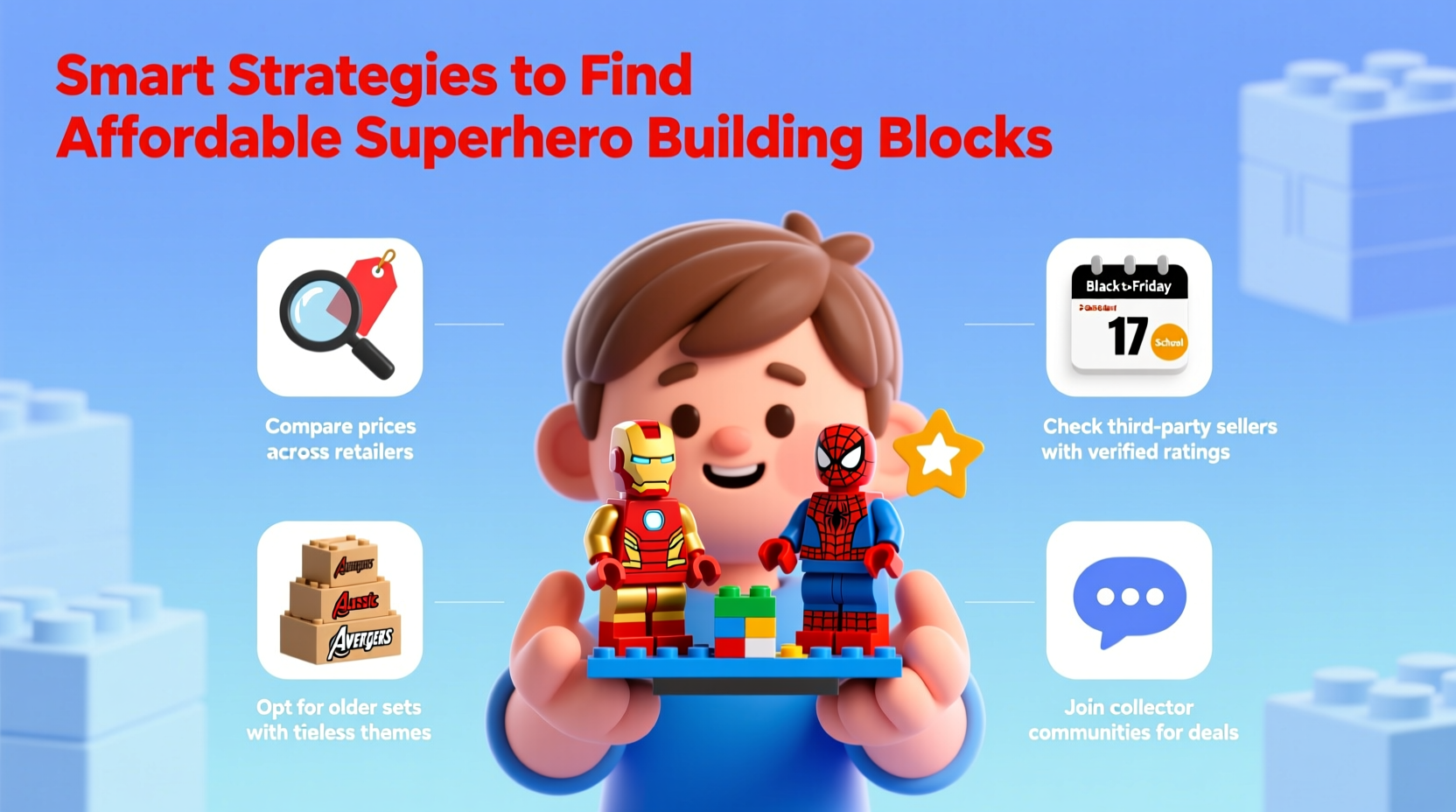 smart strategies to discover affordable superhero building block sets without compromising quality